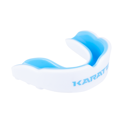 Капа Karate MGX-003 KR, с футляром, белый/синий